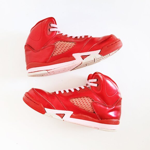 Nike Air Jordan 5 Retro PS 'Valentines Day' 440893-605 - Size 3Y - Picture 7 of 11